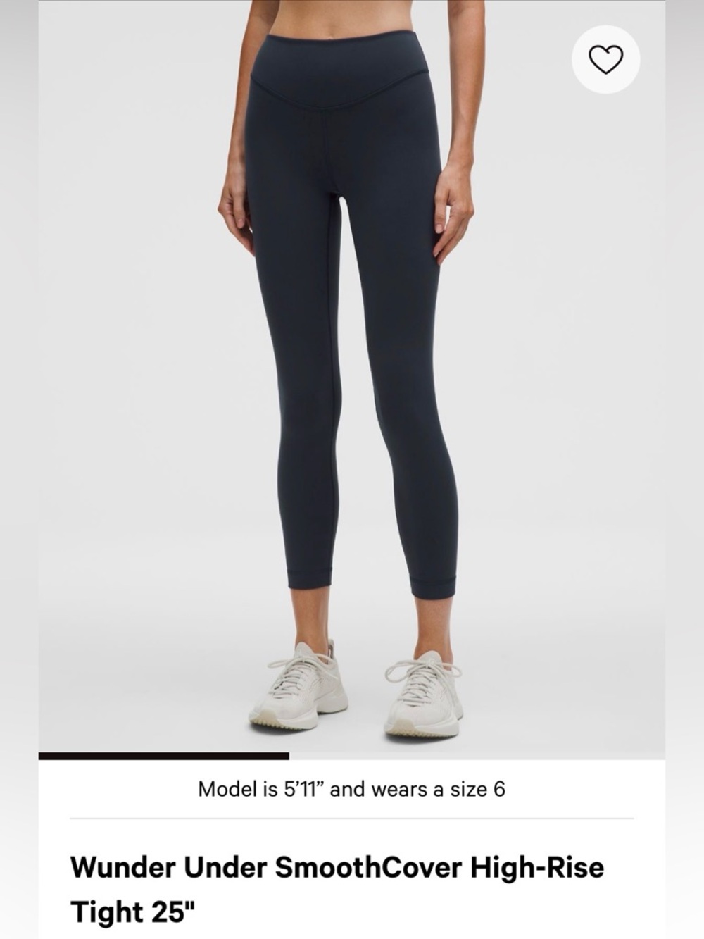 lululemon athletica High-Rise Leggings -25”